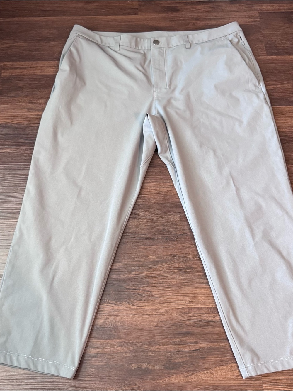 Lululemon Mens Pants ABC Classic Fit Trouser 40 Warpstreme Chino Gray 26” Inseam